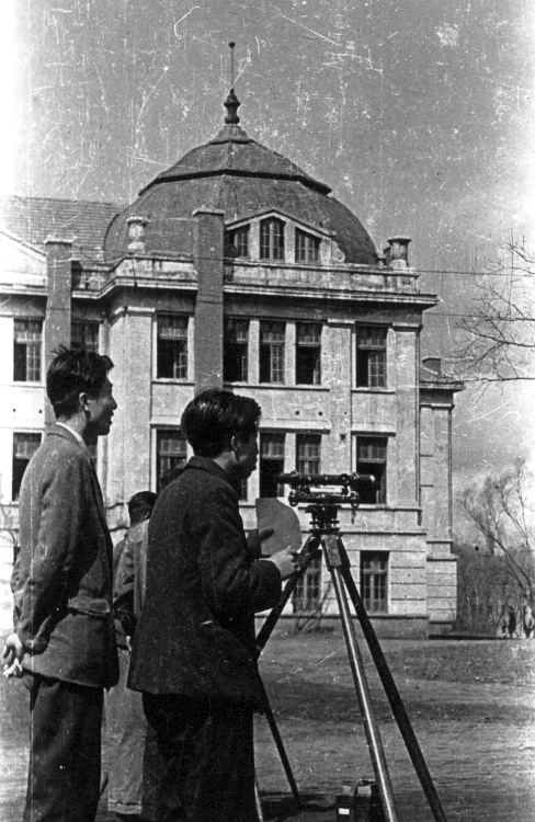 太阳成集团tyc33455返沈复校时，修复北陵校园